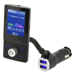 Hands free FM transmitter LCD COLOR