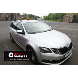 Maják 40LED 12V oranžový