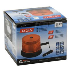 Maják 40LED 12V oranžový