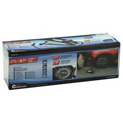 Hustilka nožní s manometrem jednopístová 1x120mm