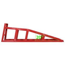 Rampa nájezdová 1000kg 900x280x350mm TÜV/GS