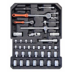 Kufr nářadí 186 dílů, AL konstrukce KRAFT SUITE