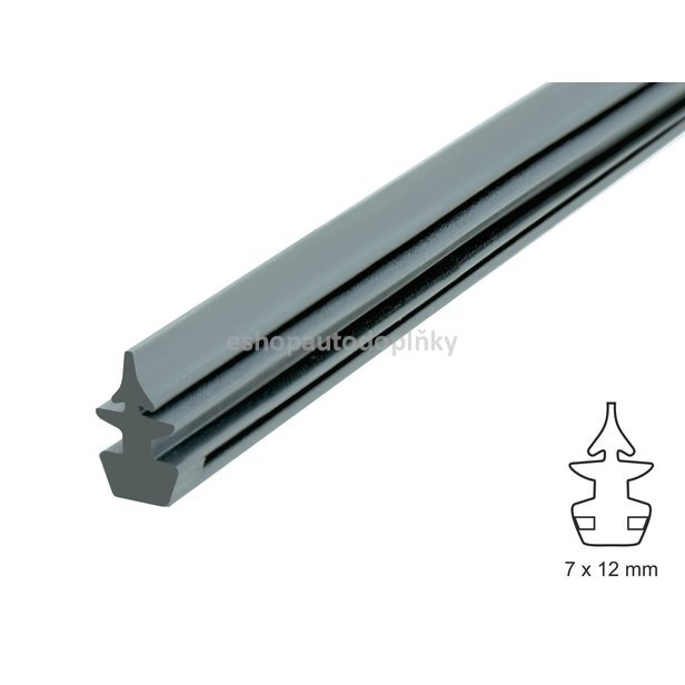 Guma stěrače 610 mm GRAFITOVÁ