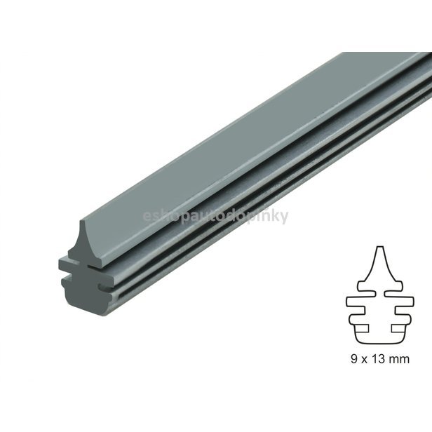 Guma stěrače 710 mm GRAFITOVÁ