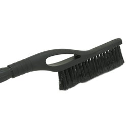 Škrabka s košťátkem BLACK teleskopická 77 - 100cm