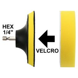 Leštící kotouče sada 10ks s unašečem 10cm