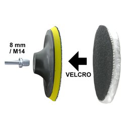 Leštící kotouče sada 3ks s unašečem 12cm