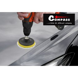 Leštící kotouče sada 3ks s unašečem 12cm