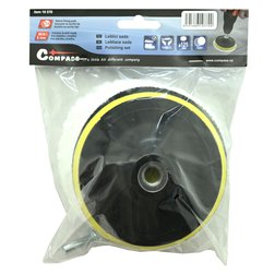 Leštící kotouče sada 3ks s unašečem 12cm