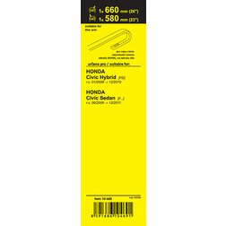 Stěrače FLAT SET (HOOK) 660+580mm