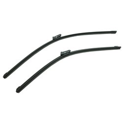 Stěrače FLAT SET 610+530mm GREEN Kodiaq
