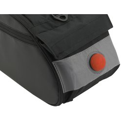 Cyklotaška na zadní nosič + zadní LED světlo