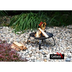 Ohniště s grilovací mřížkou VESUV s poklopem