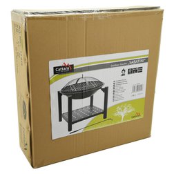 Ohniště SABATINI s grilovací mřížkou a poklopem