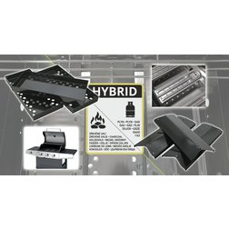Gril HYBRID CORE plyn/dřevěné uhlí