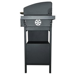 Gril COUPLE 2in1 plyn/dřevěné uhlí