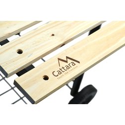 Gril na dřevěné uhlí SMOKIE s udírnou