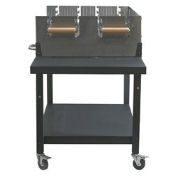 Gril na dřevěné uhlí FIESTA 95x60cm