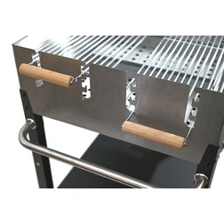 Gril na dřevěné uhlí FIESTA 95x60cm