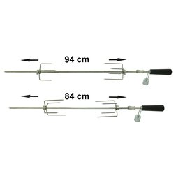 Grilovací jehla 94cm 230V UNI