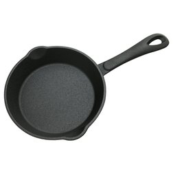 Grilovací pánev s držadlem LITINA 16cm