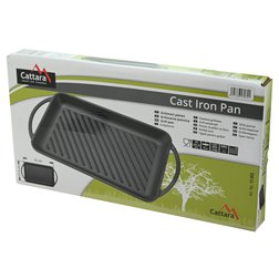 Grilovací pánev s držadly LITINA 33x21,5cm