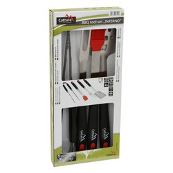 Grilovací nářadí INFERNO sada 4ks