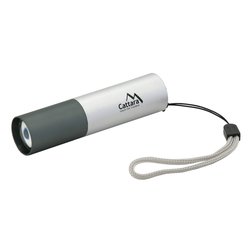 Svítilna kapesní LED 120lm ZOOM nabíjecí SILVER