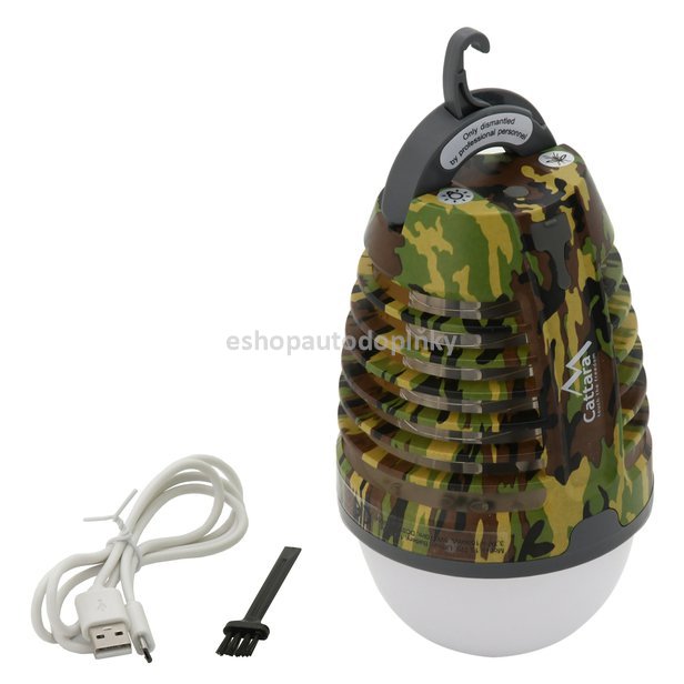 Svítilna PEAR ARMY nabíjecí + lapač hmyzu