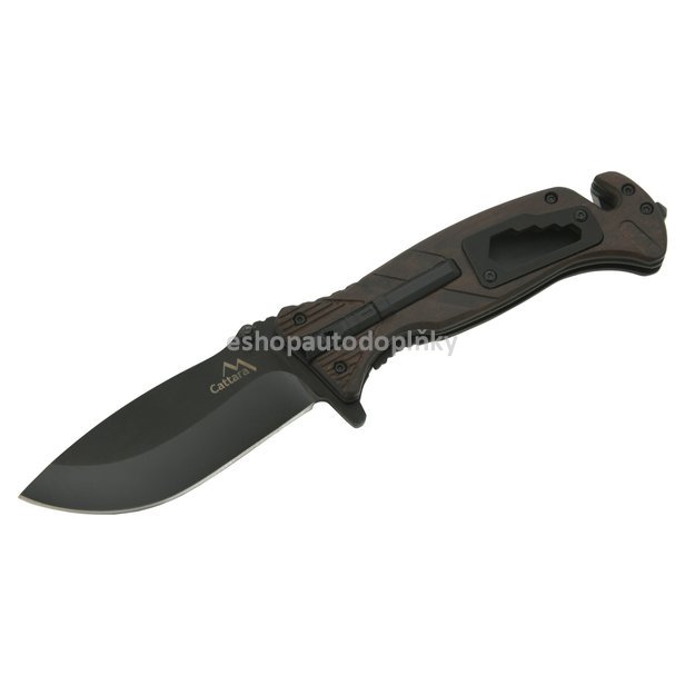 Nůž zavírací BLACK BLADE s pojistkou 21,7cm