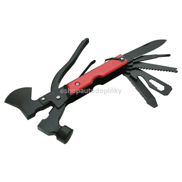 Nůž MULTI HAMMER 18cm červený