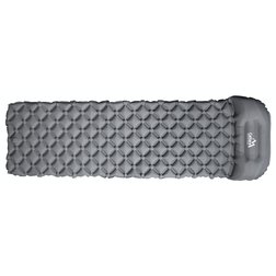 Karimatka nafukovací CRYSTAL 195x58x5cm šedá