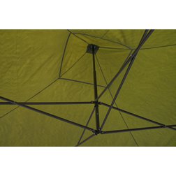 Párty stan nůžkový 3x3m zelený WATERPROOF