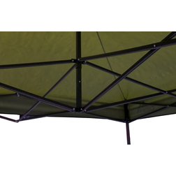 Párty stan nůžkový 3x3m zelený WATERPROOF