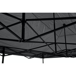 Párty stan nůžkový 3x6m šedý WATERPROOF