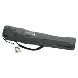 Židle kempingová skládací BARI šedá