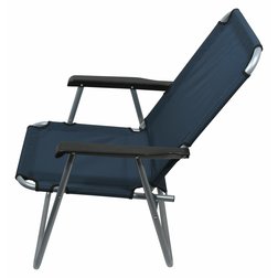 Židle kempingová skládací LYON tmavě modrá