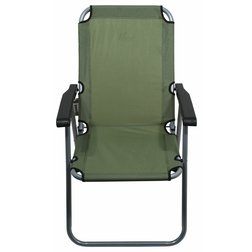 Židle kempingová skládací LYON tmavě zelená