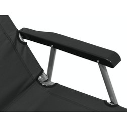 Židle kempingová skládací LYON šedá