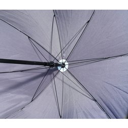 Slunečník skládací TERST 180cm šedý