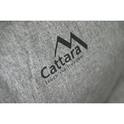 Lehátko kempingové skládací SOFA šedé polohovací