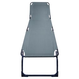 Lehátko kempingové skládací BERLIN šedé