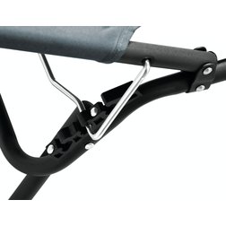 Lehátko kempingové skládací BERLIN šedé