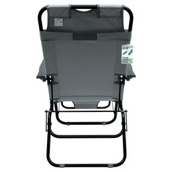 Lehátko/křeslo COMFORT šedé