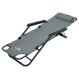 Lehátko/křeslo COMFORT šedé