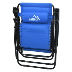 Křeslo kempingové polohovací LIVORNO modré