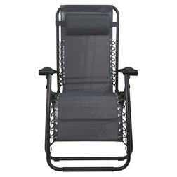 Lehátko/křeslo ALICANTE šedé