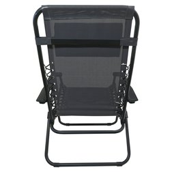 Lehátko/křeslo ALICANTE šedé