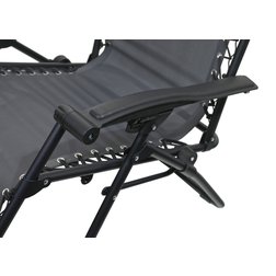 Lehátko/křeslo ALICANTE šedé