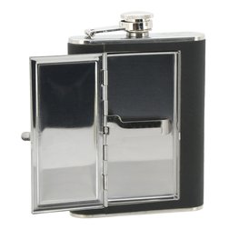 Lahev placatka 175ml s pouzdrem na doutníky